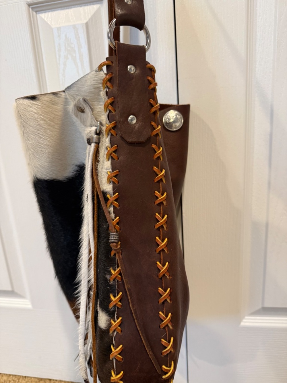 Beautiful Cowhide shoulder bag - Picture 2 of 6